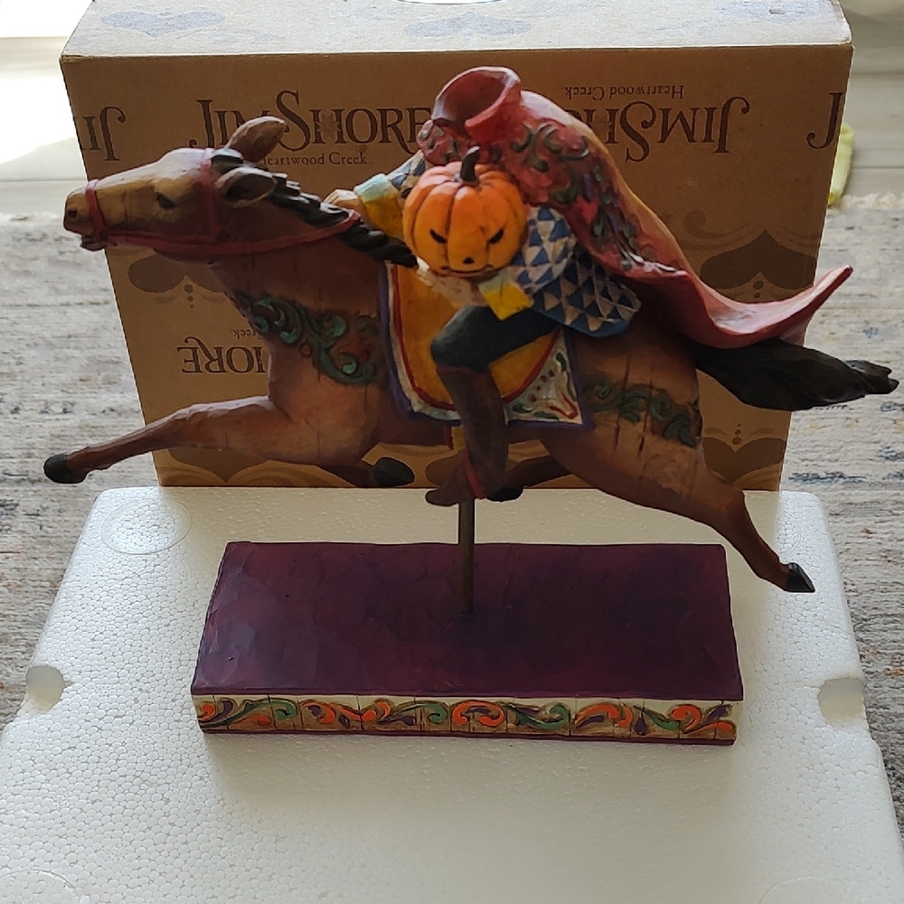 Jim Shore Multicolor Headless Horseman Figurine - Picture 11 of 12